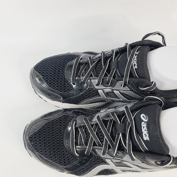 Asics Men\'s Black Silver Gel-Contend 2 Mesh Athletic Running Shoes Size 9 main image 5